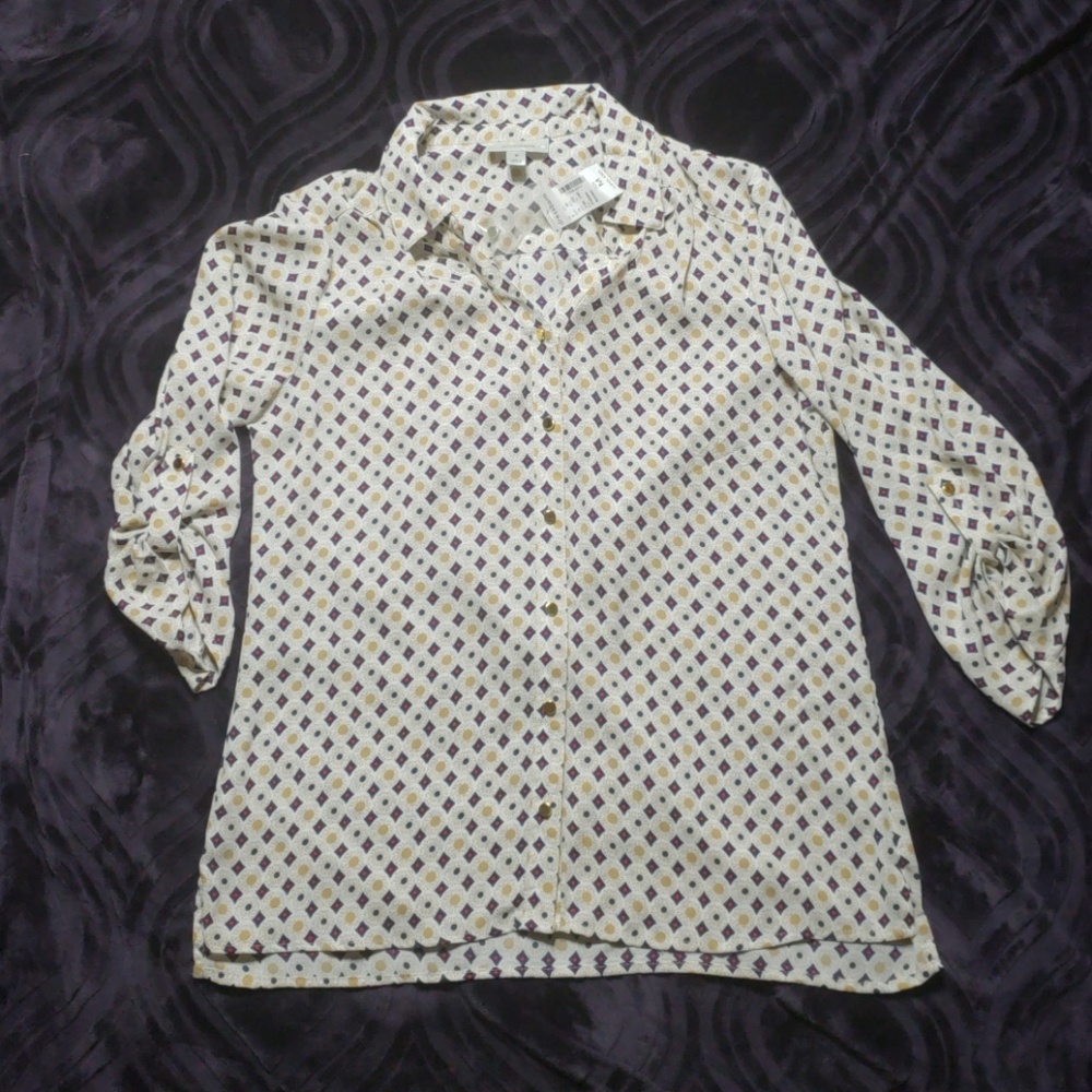 NWT Dressbarn button up blouse
